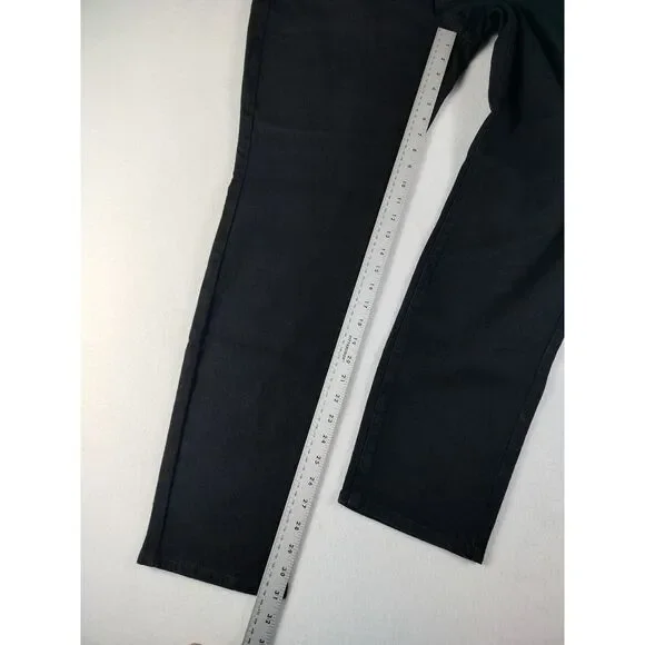 Abercrombie & Fitch Jeans Mens 34 Black‎ Athletic Slim Distressed Slow Fashion